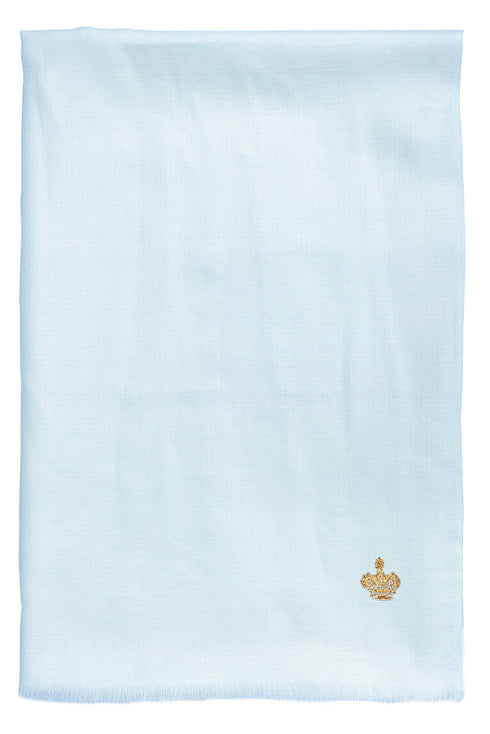 The Crown Diamond Weave Pure Cashmere Shawl